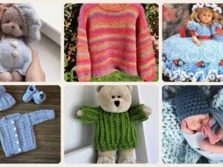 A selection of the clothing patterns in this roundup