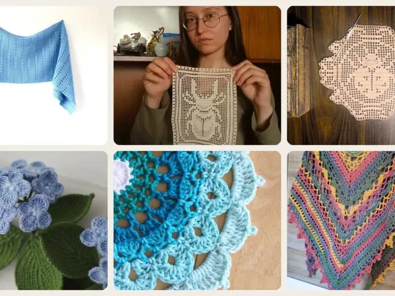 A selection of the crochet diagram patterns in this roundup