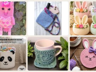 A selection of the crochet useful things patterns in this roundup