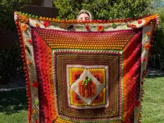 My $75 Pumpkin Spice Blanket Took Almost 200 Hours
