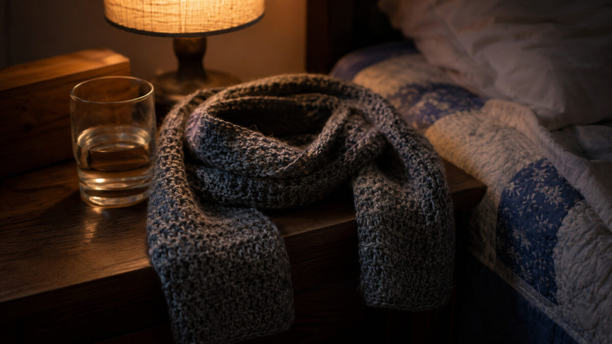 The Simple Scarf I Reach For When I Can’t Sleep